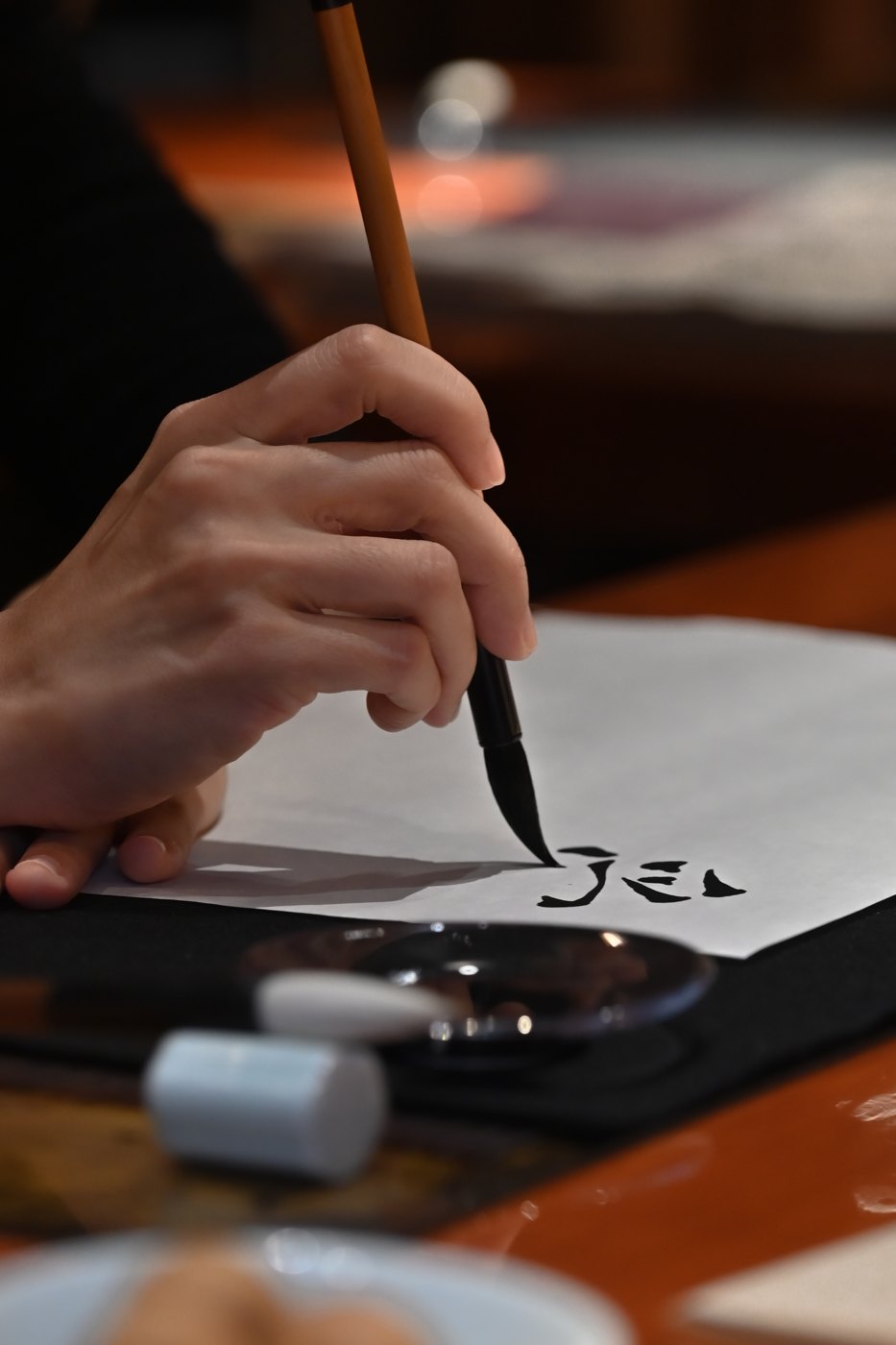 Calligraphy workshop — brush writing